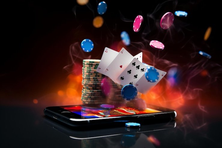 Tampilan antarmuka aplikasi keraton togel di smartphone Android dengan menu sportsbook, live casino, dan slot games
