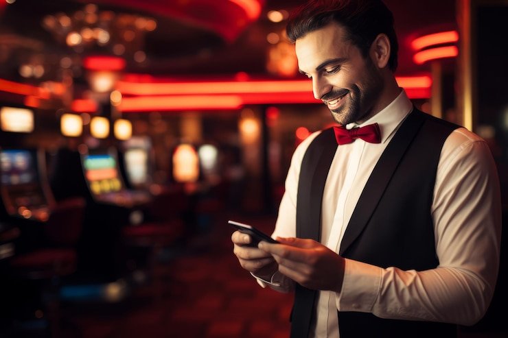 Tampilan permainan Fortune Rabbit di aplikasi mobile keraton togel